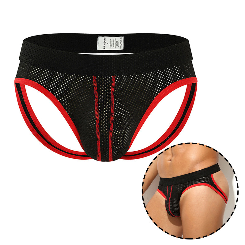 Jockstrap Athletic - Low Waist Sexy Jockstrap Underwear Men's