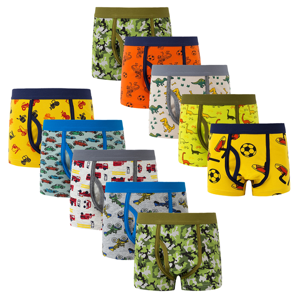 Boxer Brief Pack Cotton - Little Boys' Cotton Boxer Brief Soft