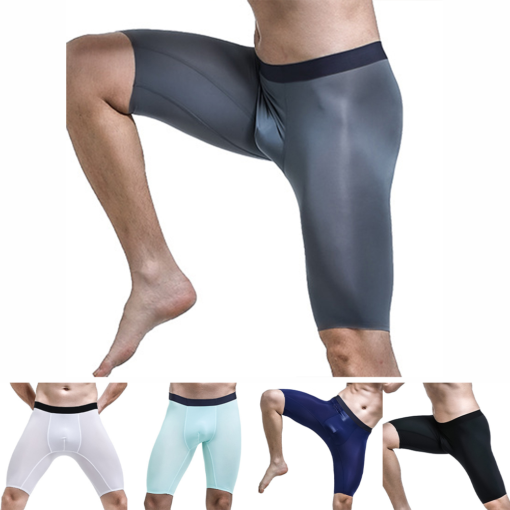 Men Long Leg  Boxer Shorts Bre - Long Leg Trunk Men avis et prix