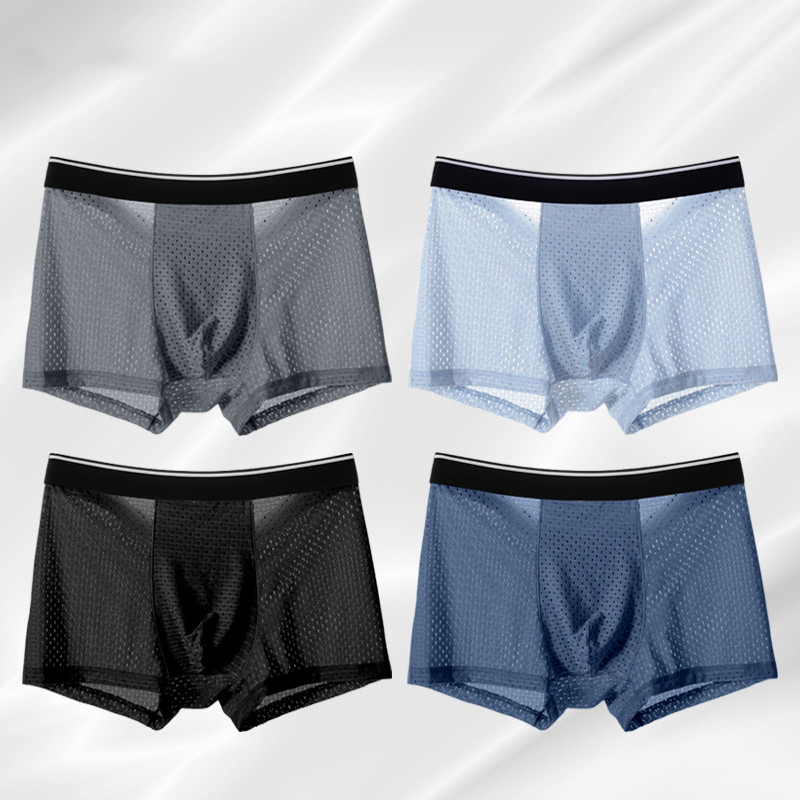 8pcs/Lot Men's Panties Ice Sil - Multi Pack Underwear avis et prix