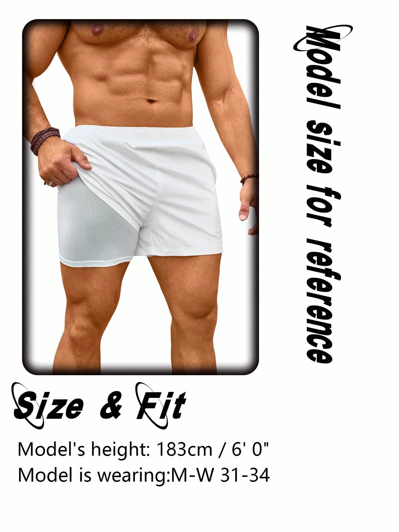 Men's Swimming Trunks Drawstri - Bamboo Fiber Trunk avis et prix