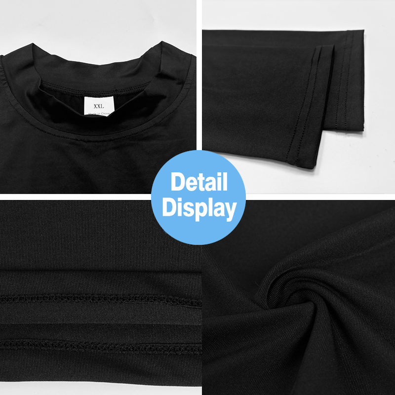 Men's Running Turtleneck Quick - T Shirt Tight Fit avis et prix