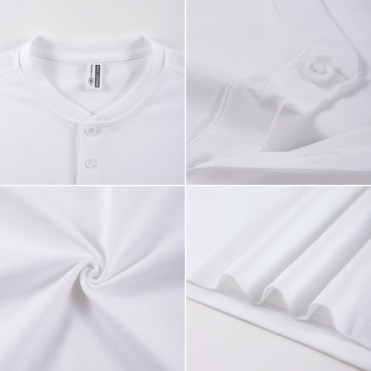 2026 NEW Solid Cotton Henley S - Undershirt Crew Neck avis et prix