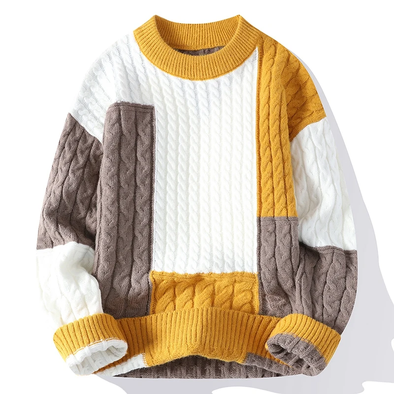Color Block Sweater for Man Ch - Thermal Long John avis et prix