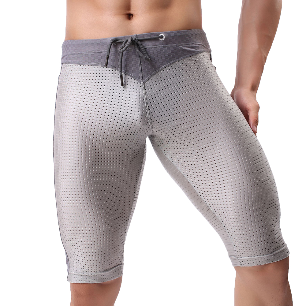 Men's Underwear Sexy Mesh Stit - Mesh Sport Boxer avis et prix