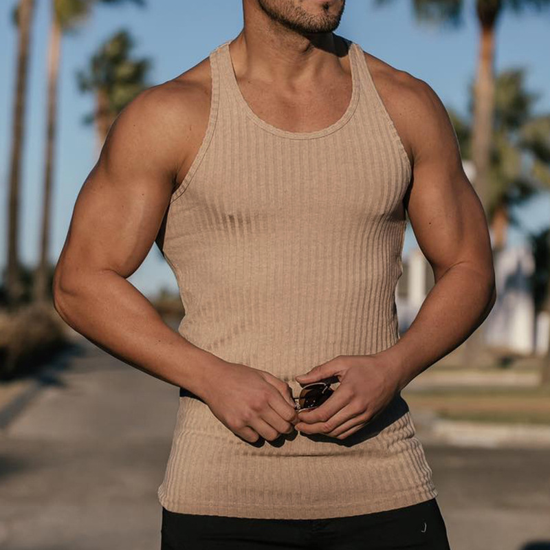2024 Summer new men V-neck Ves - Undershirt Crew Neck avis et prix
