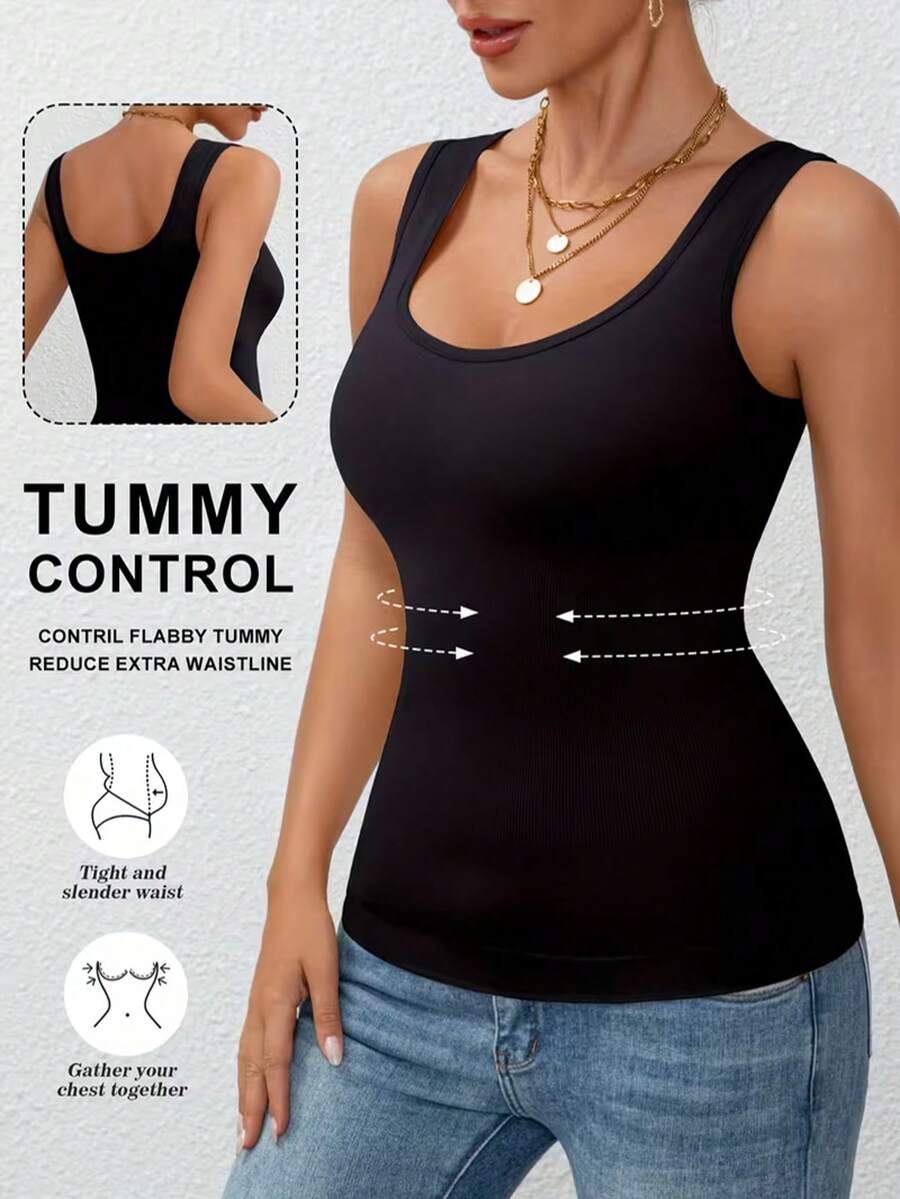 Women Seamless Compression Cam - Sleeveless Undershirt avis et prix