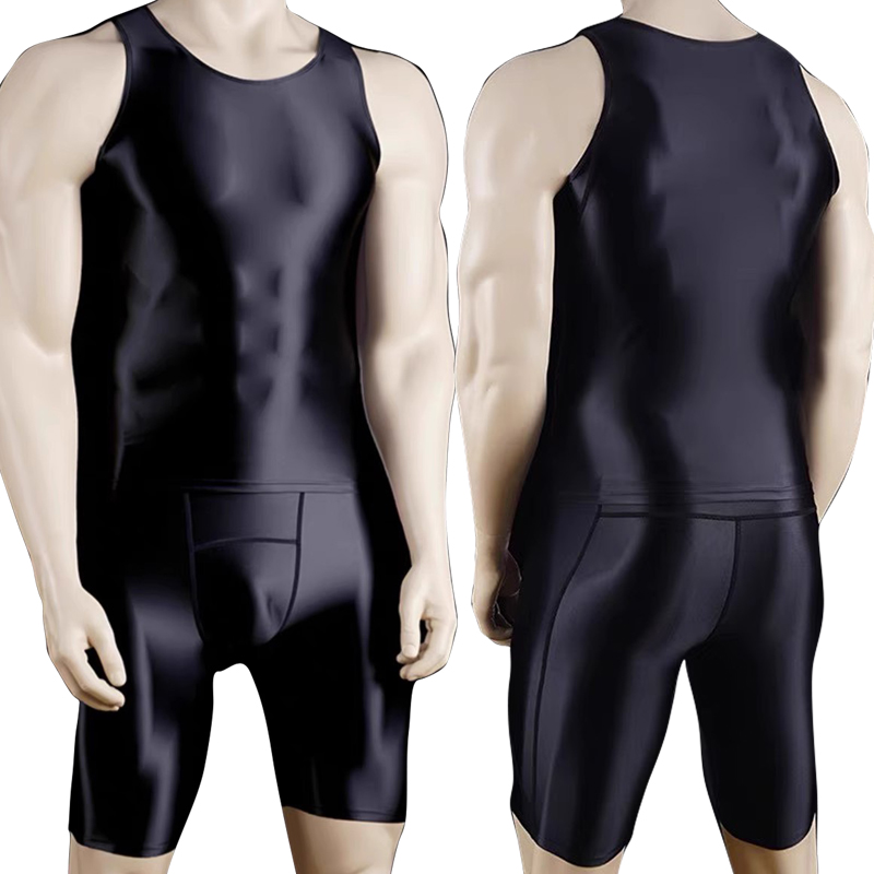 Men Thin Fitness vest Tights s - Compression Shorts Athletes avis et prix