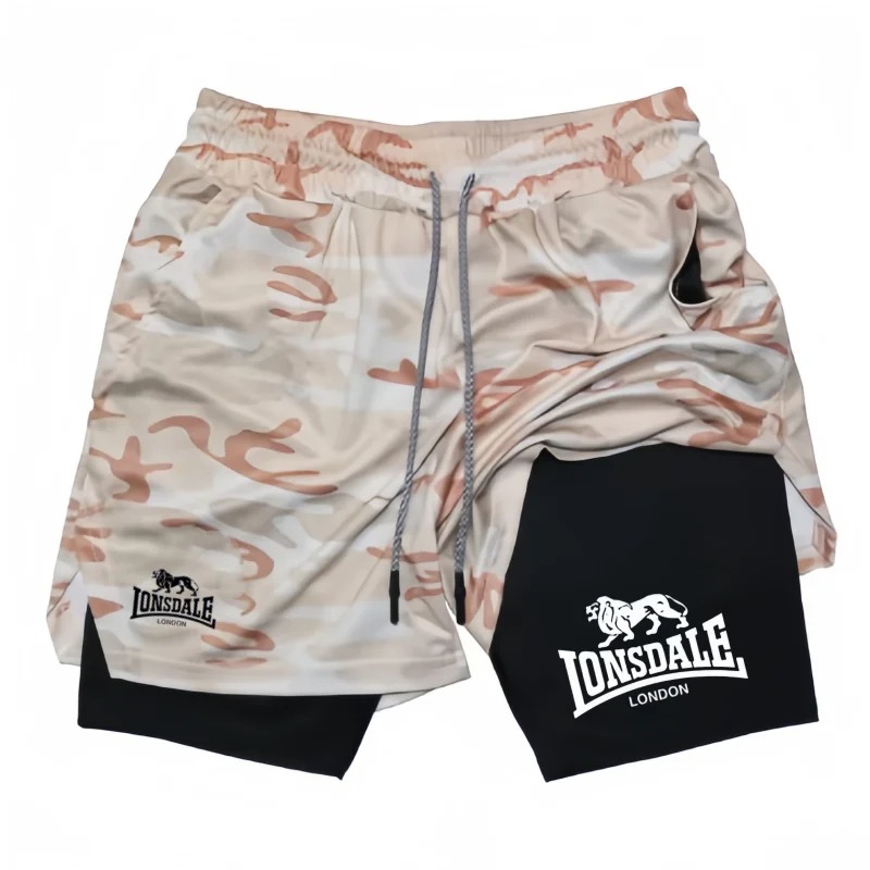 Print 2 in 1 Running Shorts fo - Compression Shorts Athletes avis et prix