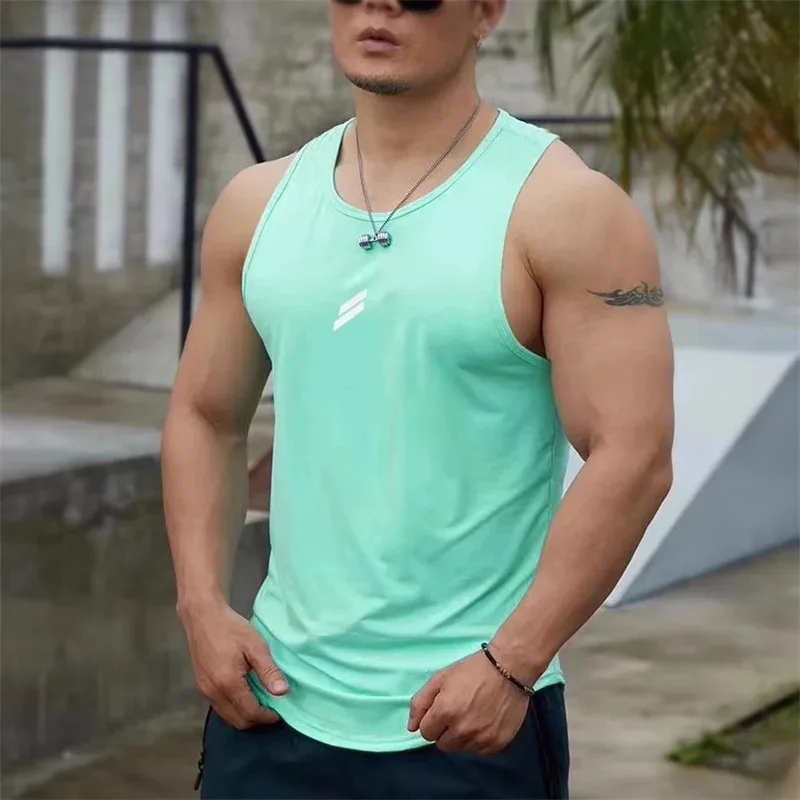 2026 Summer Men's tank top Cas - Undershirt Crew Neck avis et prix
