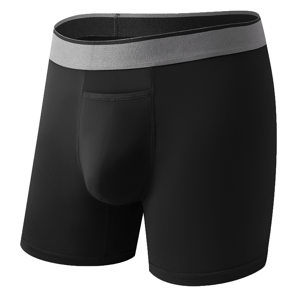 1pc Men Long Leg Shorts Soft U - Long Leg Trunk Men avis et prix