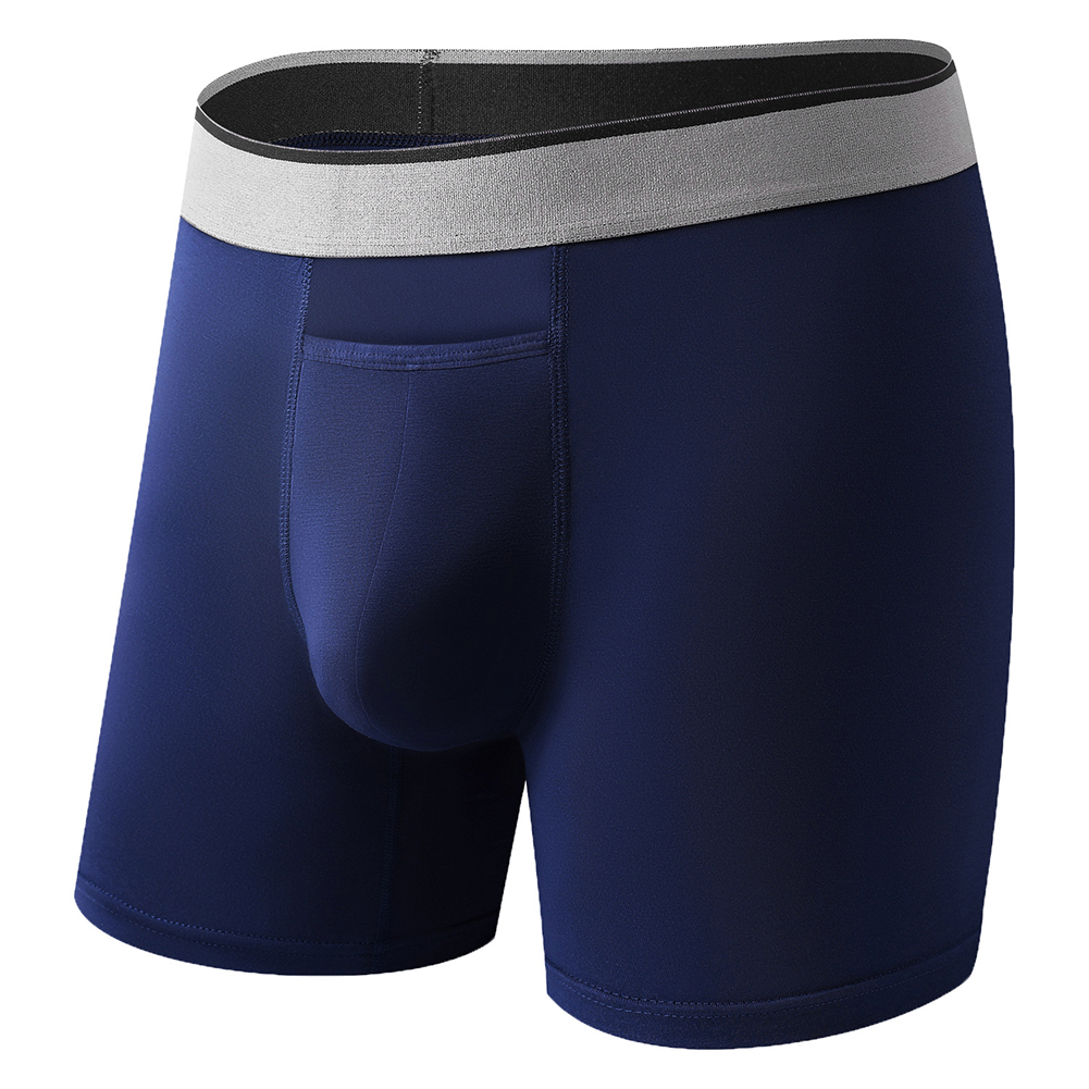 1pc Men Long Leg Shorts Soft U - Long Leg Trunk Men avis et prix