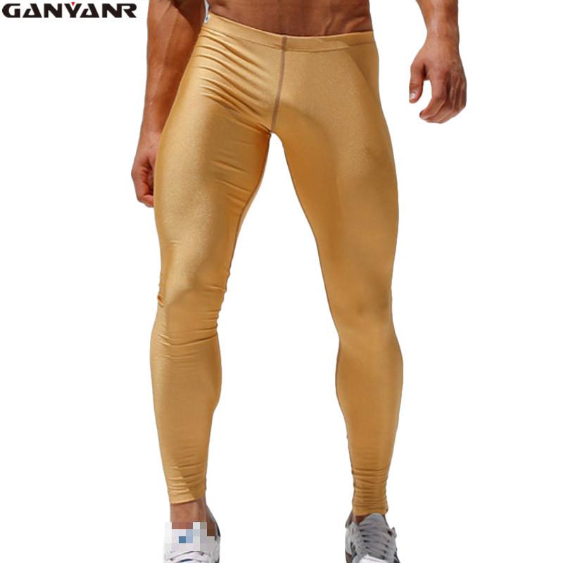 GANYANR Running Tights Men Com - Compression Long Pant avis et prix