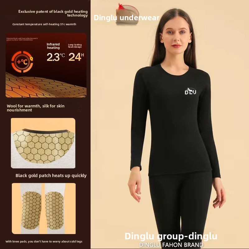 Deer Black Gold Graphene Self- - Thermal Long John avis et prix