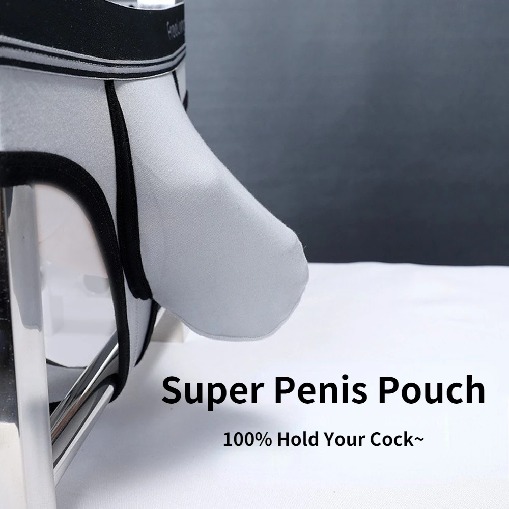 Man Ultra-Low Briefs with Supe - Pouch Boxer Pouch avis et prix