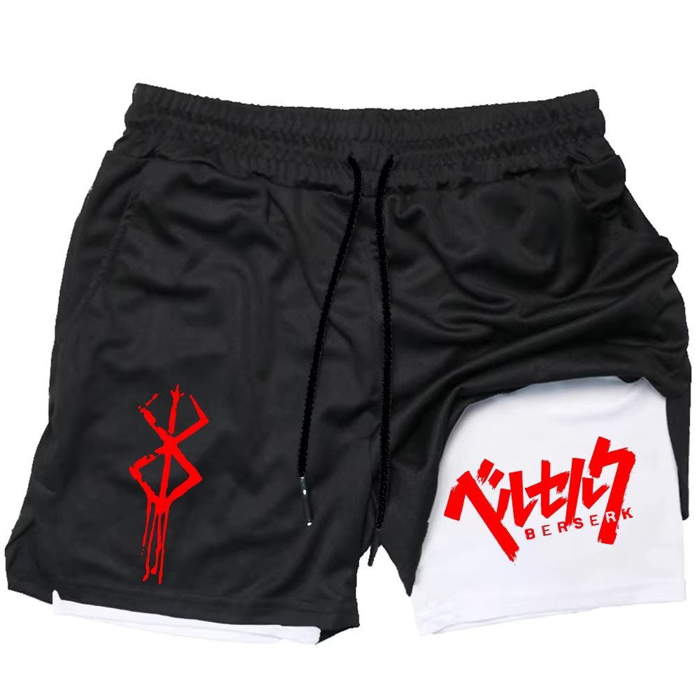 2 in 1 Compression Shorts for  - Compression Shorts Athletes avis et prix