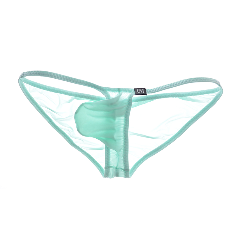 Men's Sexy Silk Button Briefs  - Pouch Boxer Pouch avis et prix