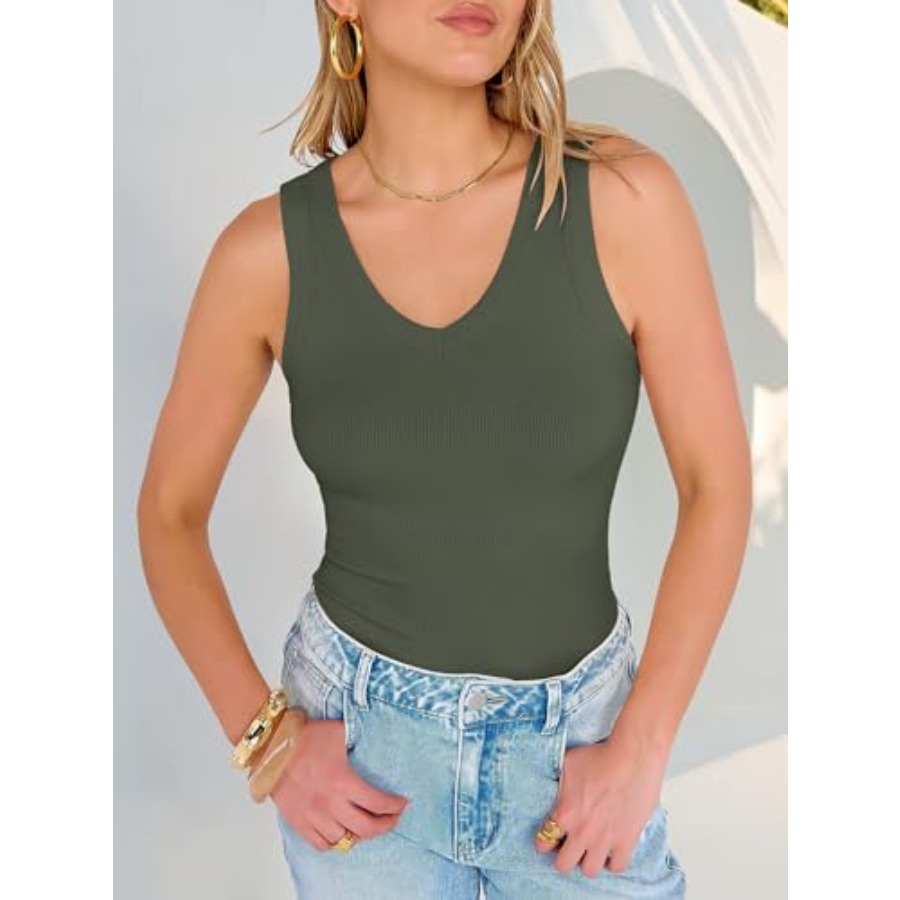 ANRABESS Tank Tops for Women V - Tank Top Ribbed avis et prix
