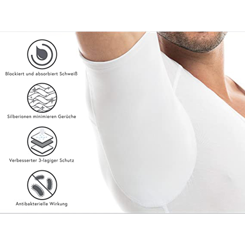 Men Undershirts Anti-transpira - Undershirt Crew Neck avis et prix