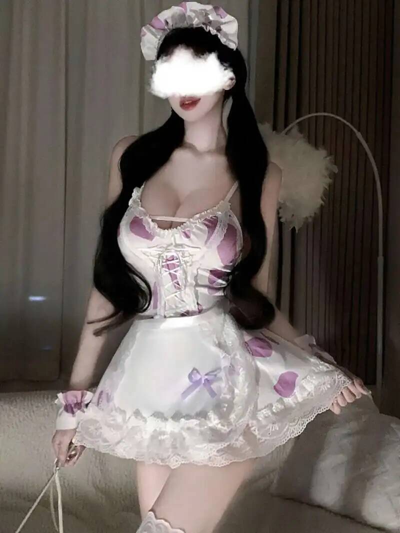Seductive Purple Sexy Cow Suit - Suspender Tank Top avis et prix