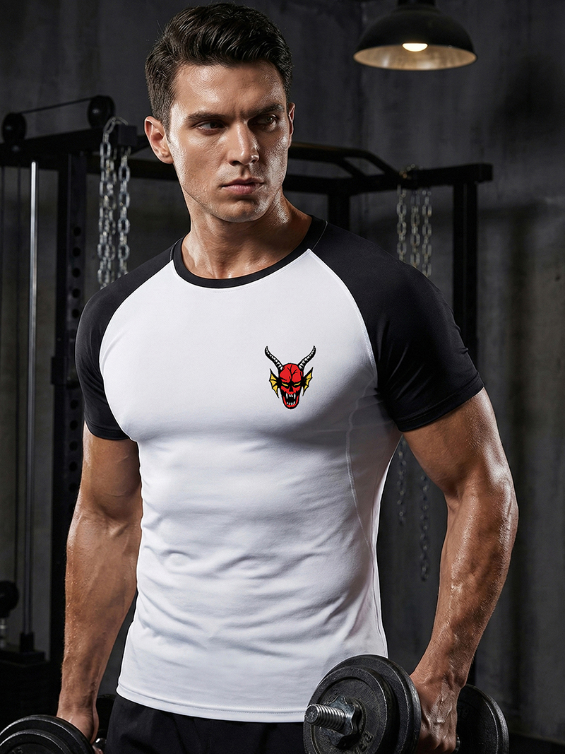 Men's Graphic Short Sleeve Com - Base Layer Top avis et prix