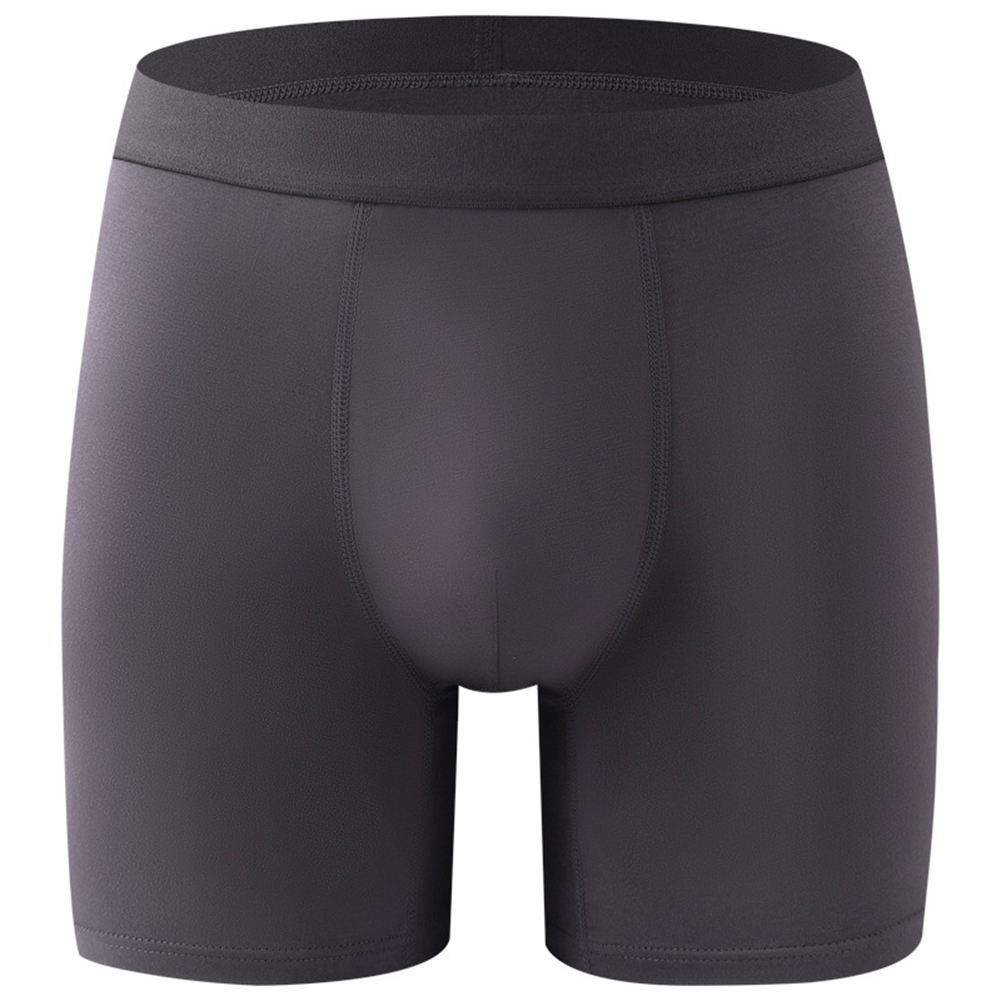 Men Long Leg Boxers Breathable - Long Leg Trunk Men avis et prix
