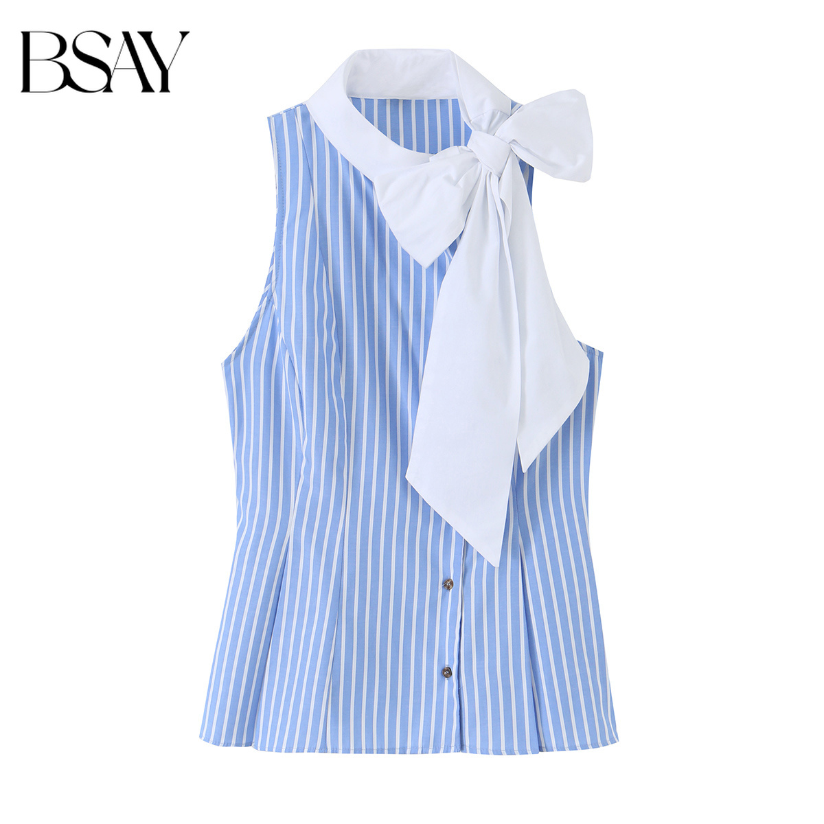 BSAY 2026 Summer Blue White St - Suspender Tank Top avis et prix