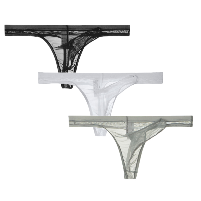 3Pcs/lot Men Underwear T-Back  - Multi Pack Underwear avis et prix