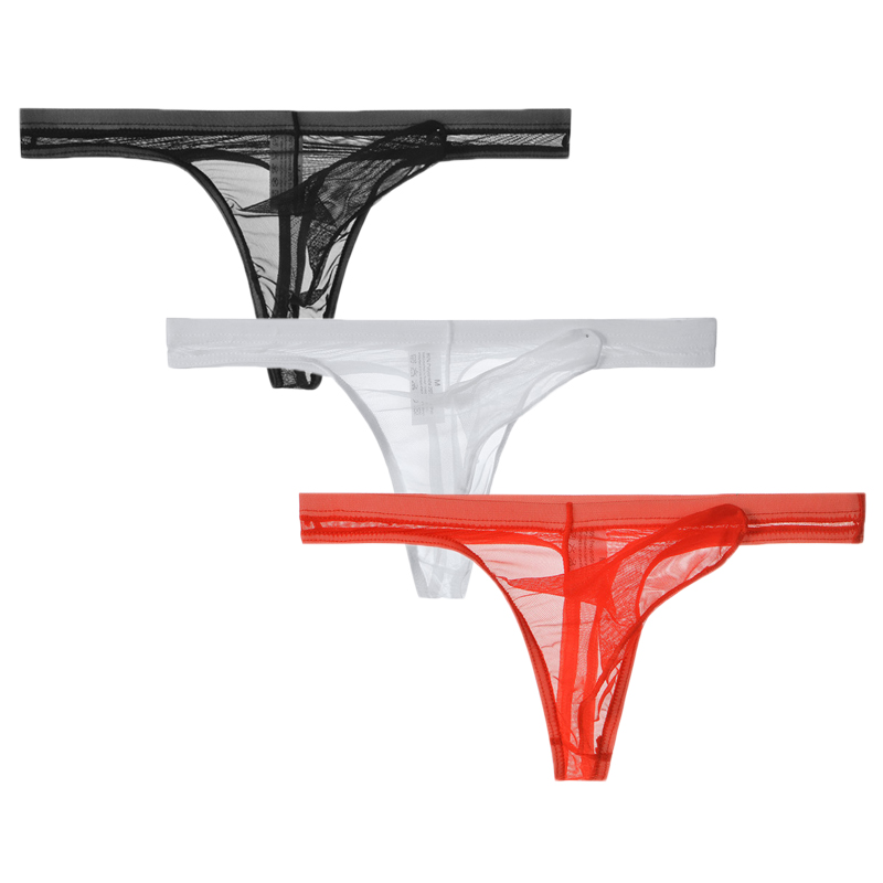 3Pcs/lot Men Underwear T-Back  - Multi Pack Underwear avis et prix