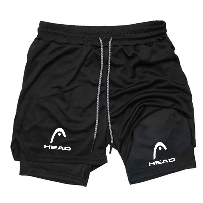Cross Print 2 in 1 Workout Run - Compression Shorts Athletes avis et prix