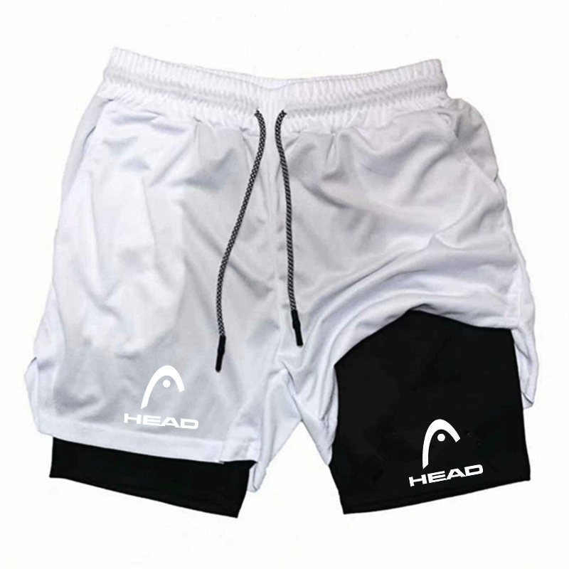 Cross Print 2 in 1 Workout Run - Compression Shorts Athletes avis et prix