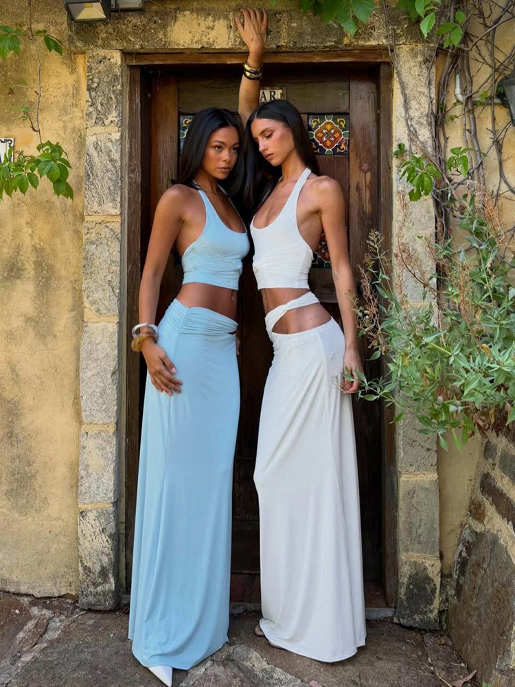 Kliou Sexy Fashion 2 Piece Set - Suspender Tank Top avis et prix