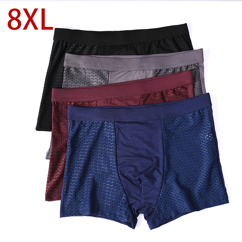 L-8XL Plus Banboo Fiber Men Un - Boxer Shorts Modal avis et prix