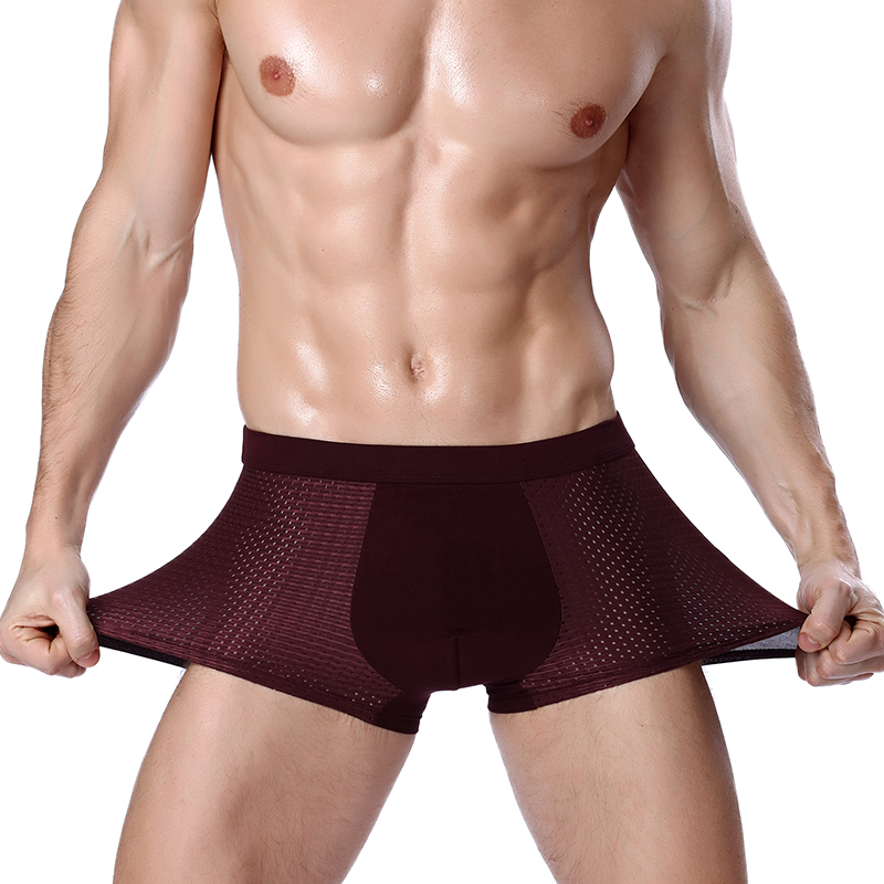 L-8XL Plus Banboo Fiber Men Un - Boxer Shorts Modal avis et prix