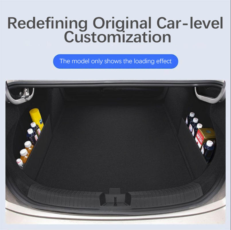 Car Trunk Storage Partition Fo - Bamboo Fiber Trunk avis et prix