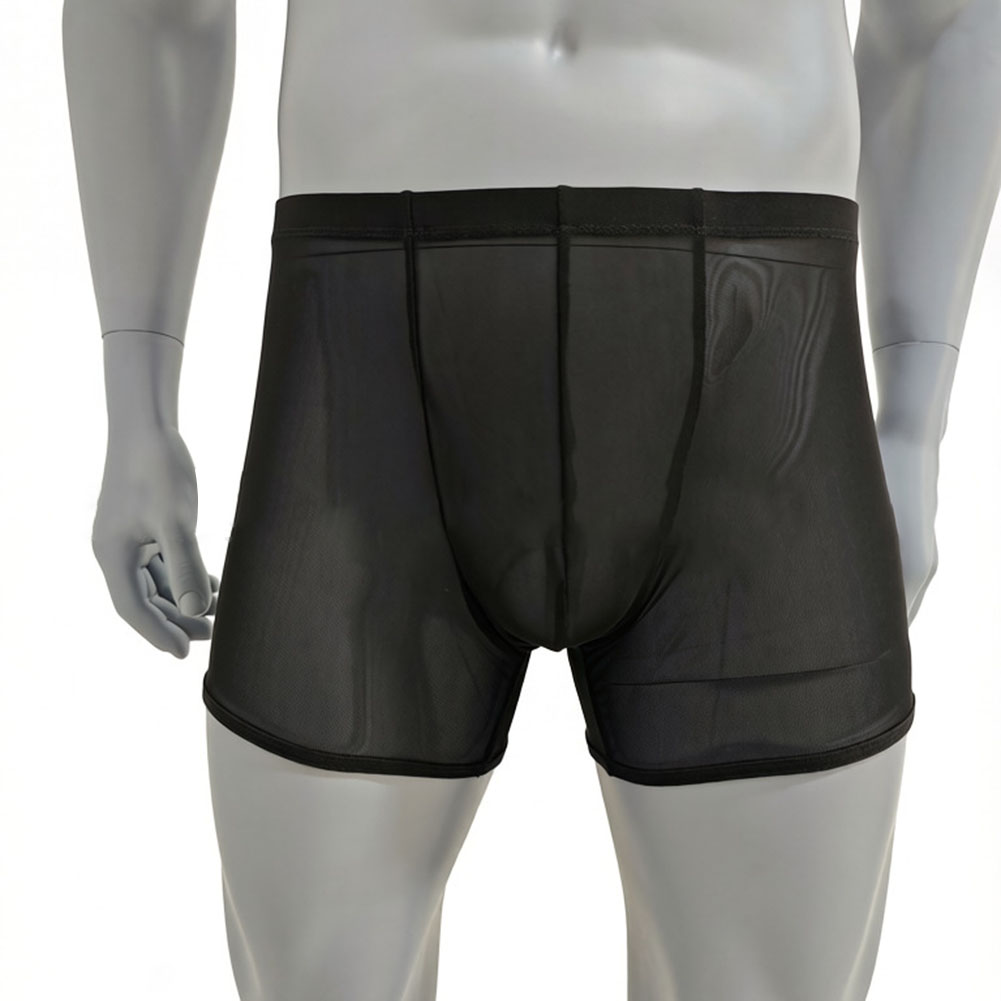 Men Mesh See-through Ultra-thi - Long Leg Trunk Men avis et prix