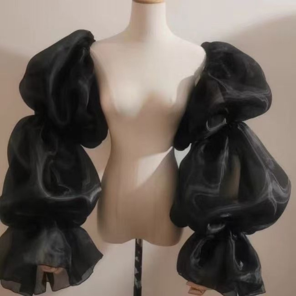 Elegant Puffy Wedding Arm Slee - Thermal Long John avis et prix
