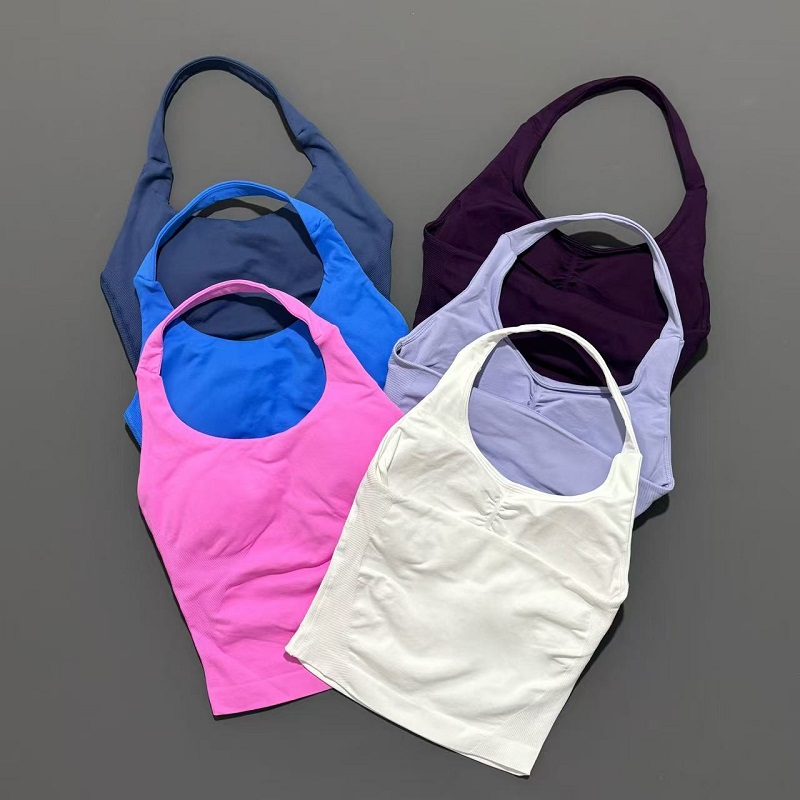 Yoga Tank Top Women Seamless O - Suspender Tank Top avis et prix