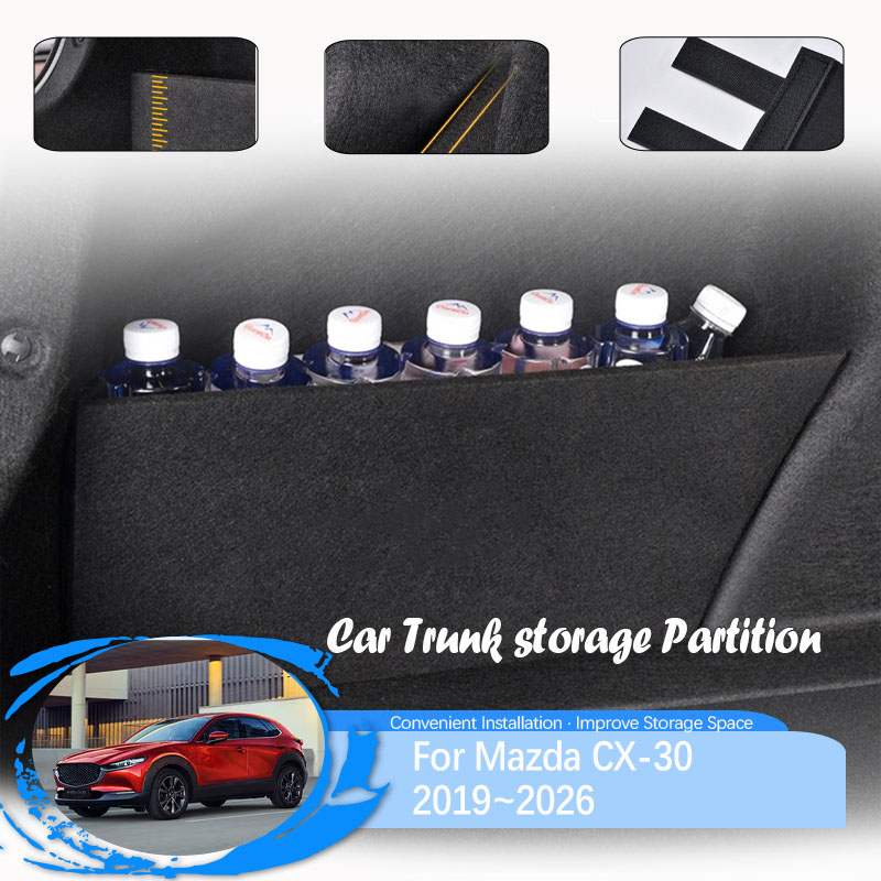 Car Rear Trunk Storage Partiti - Bamboo Fiber Trunk avis et prix
