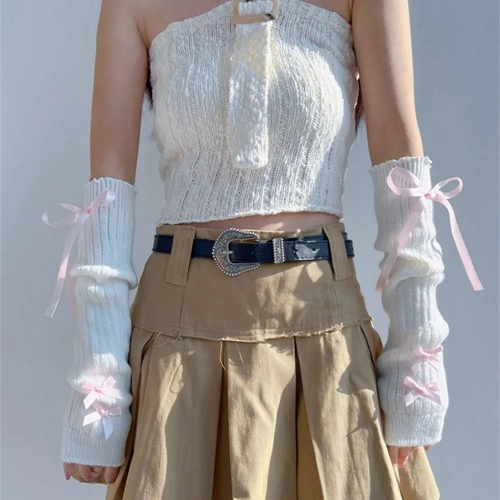 Streetwear Elastic Knitted Bow - Thermal Long John avis et prix
