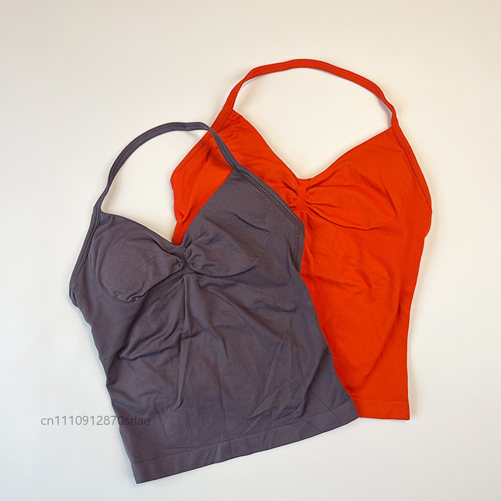 Women's Seamless Halter Strapp - Suspender Tank Top avis et prix