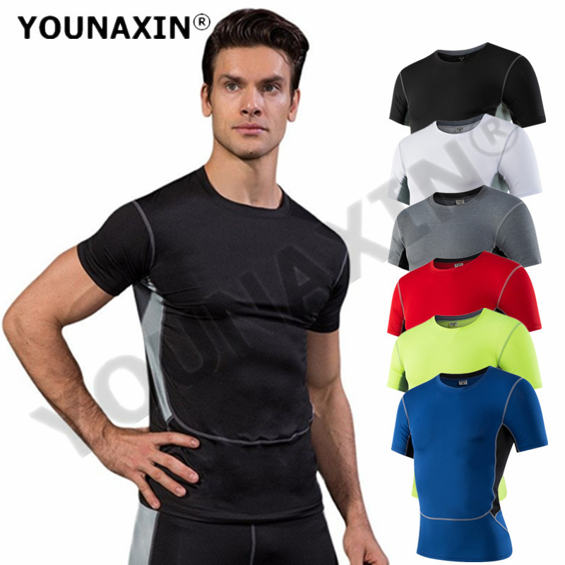 Men Top Sports T-Shirts Compre - T Shirt Tight Fit avis et prix