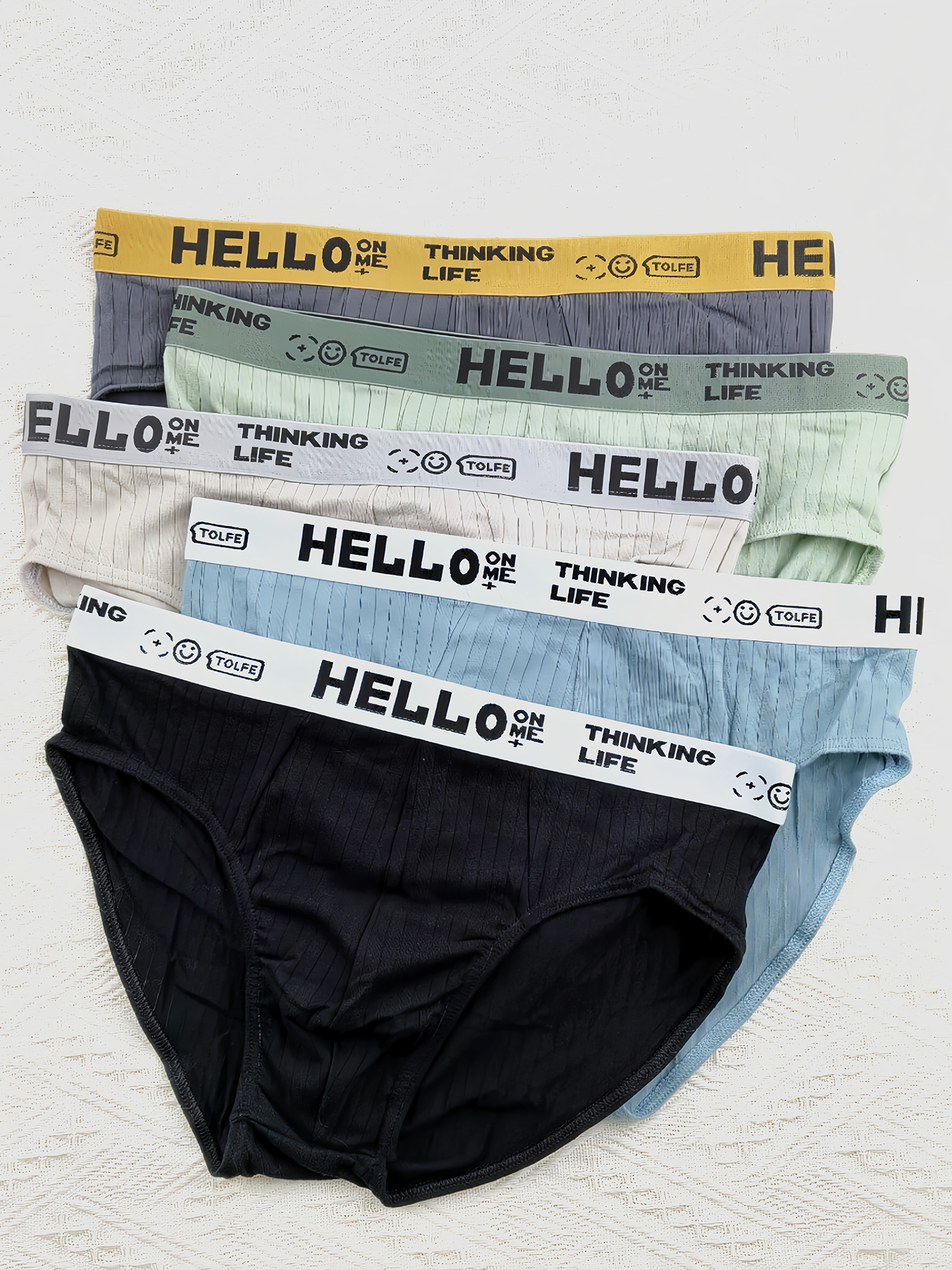 5-Pack Men's Cotton Briefs wit - Multi Pack Underwear avis et prix