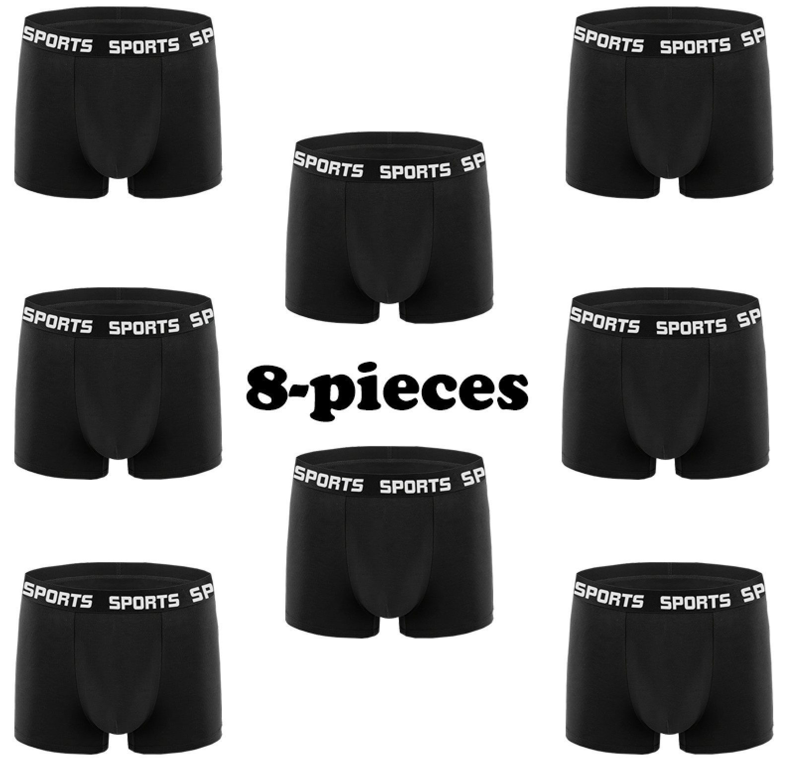 Supreme Comfort 8-Pack Men's S - Performance Boxer Sport avis et prix