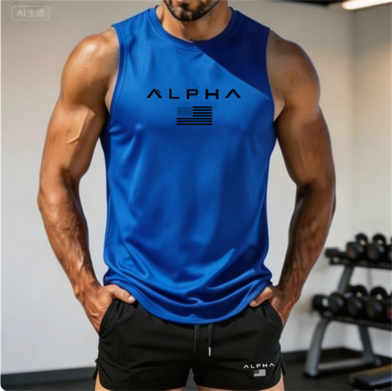 2026 Alpha Men's Printed Round - Undershirt Crew Neck avis et prix