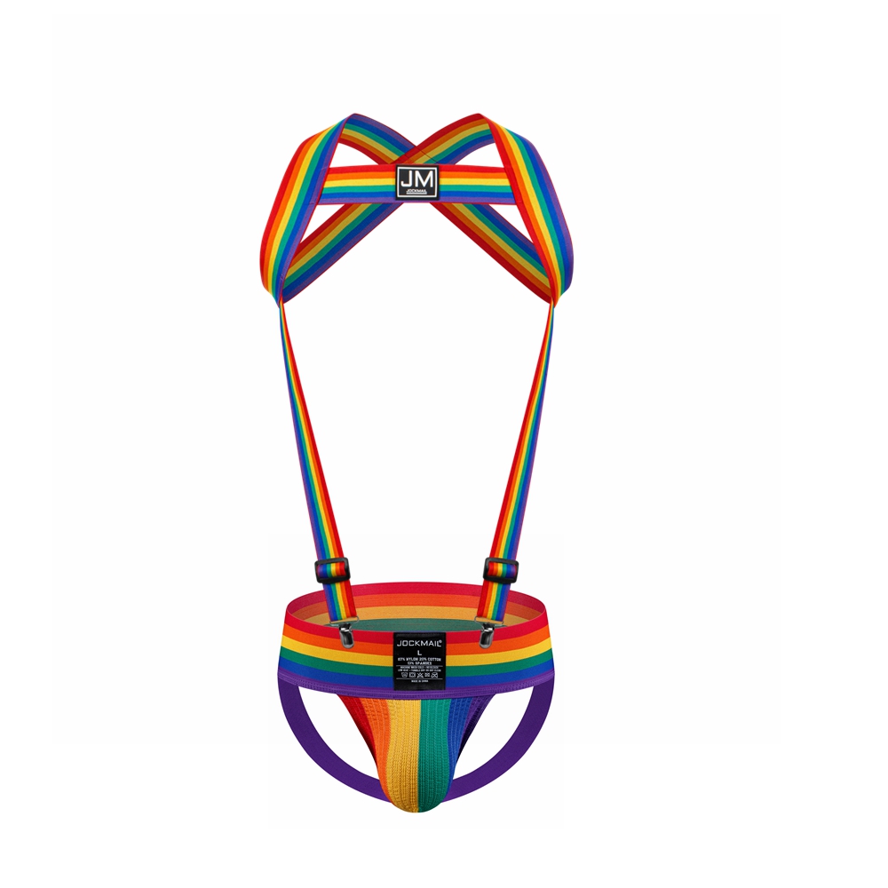 JOCKMAIL Rainbow Body Harness  - Jockstrap Athletic avis et prix
