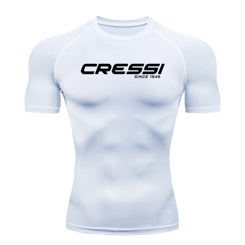 Men Surf Sunscreen Diving Suit - T Shirt Tight Fit avis et prix
