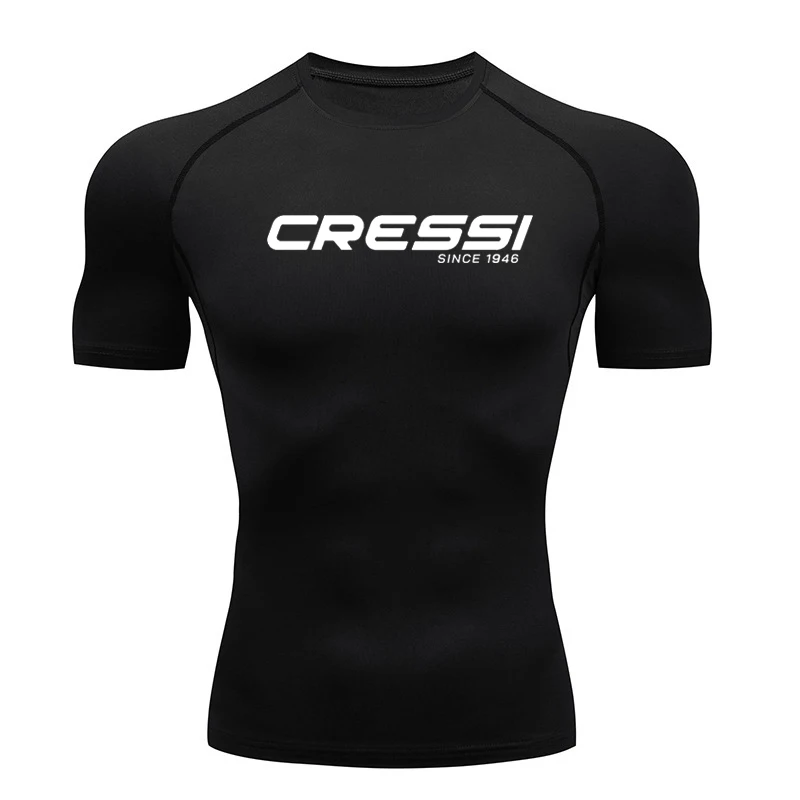 Men Surf Sunscreen Diving Suit - T Shirt Tight Fit avis et prix