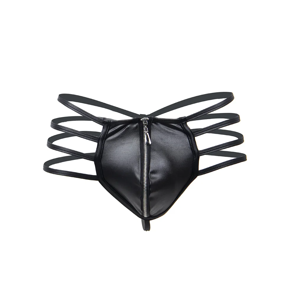 Mens Faux Leather G-String Tho - Jockstrap Athletic avis et prix