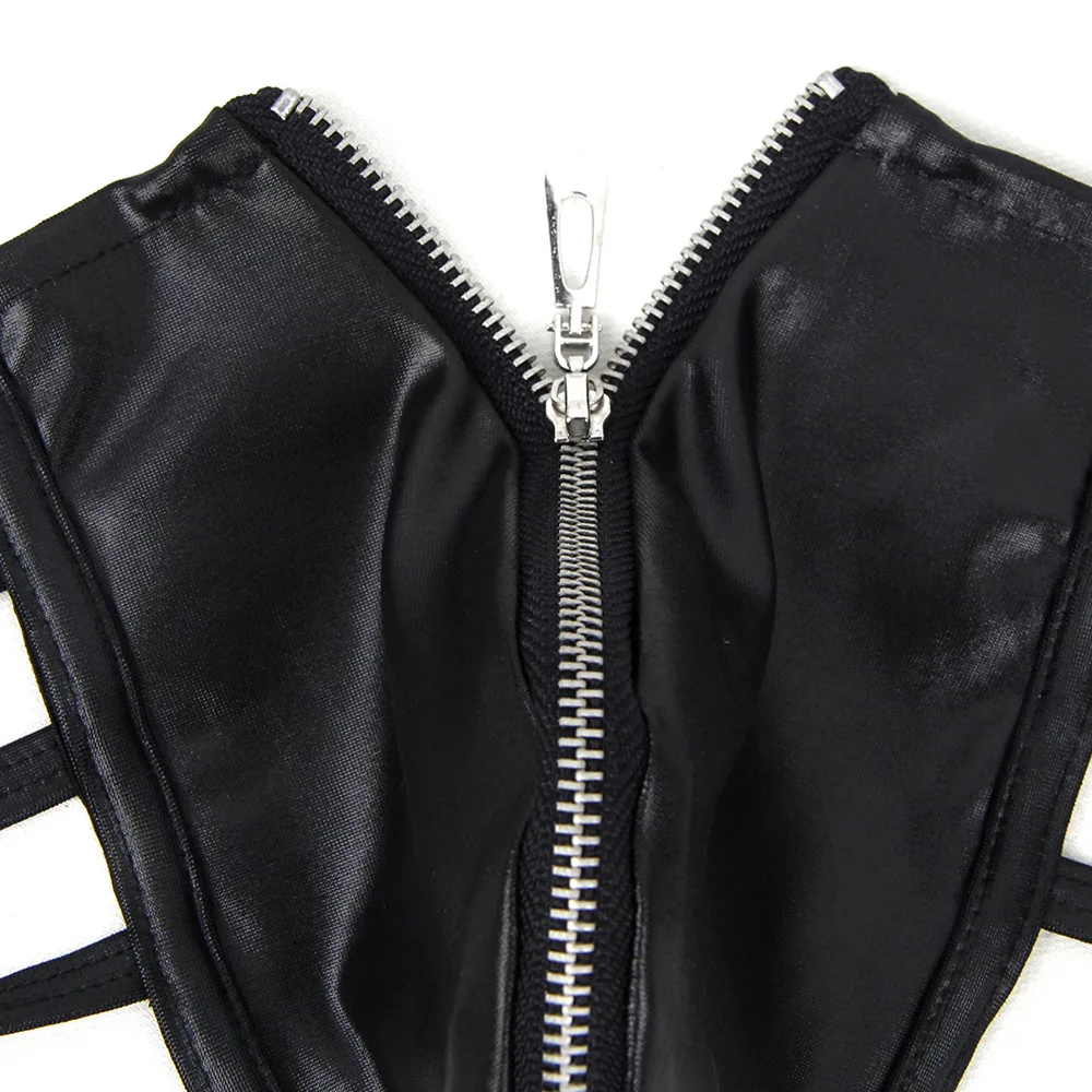 Mens Faux Leather G-String Tho - Jockstrap Athletic avis et prix